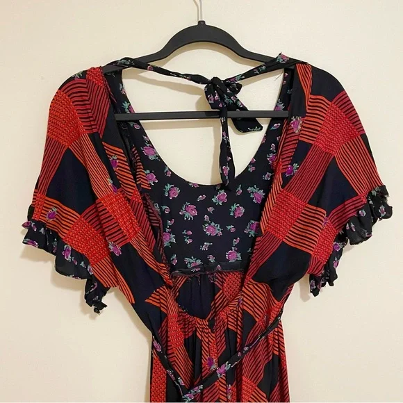 Vintage 1970s Young Innocent by Arpeja Open-Back Maxi Dress – XS/Small - Picture 5 of 15